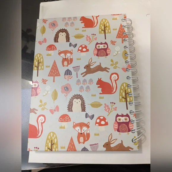 Fox Design Spiral Notebook - Picture 6 of 7